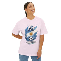 Vintage Tapestry Champions Tee: 'Vamos Argentina' Football Fan Shirt