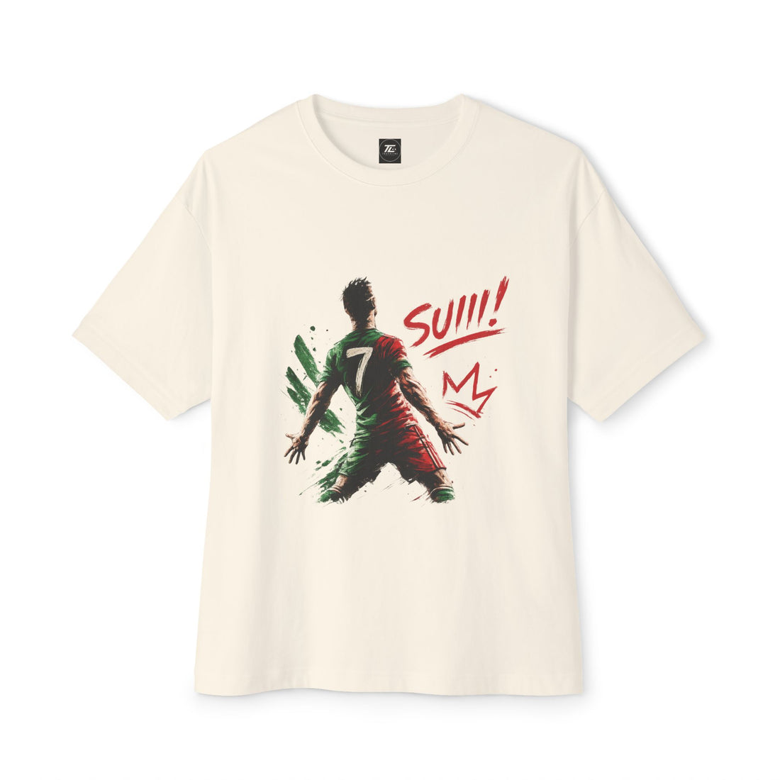Vintage Tapestry Champions Tee: 'SUIIIII' Football Fan Shirt