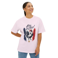 Vintage Tapestry Champions Tee: 'Allez Les Bleus!' Football Fan Shirt