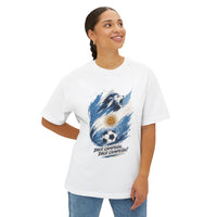 Vintage Tapestry Champions Tee: 'Vamos Argentina' Football Fan Shirt