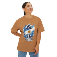Vintage Tapestry Champions Tee: 'Vamos Argentina' Football Fan Shirt