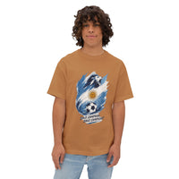 Vintage Tapestry Champions Tee: 'Vamos Argentina' Football Fan Shirt