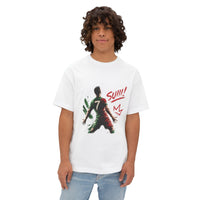 Vintage Tapestry Champions Tee: 'SUIIIII' Football Fan Shirt
