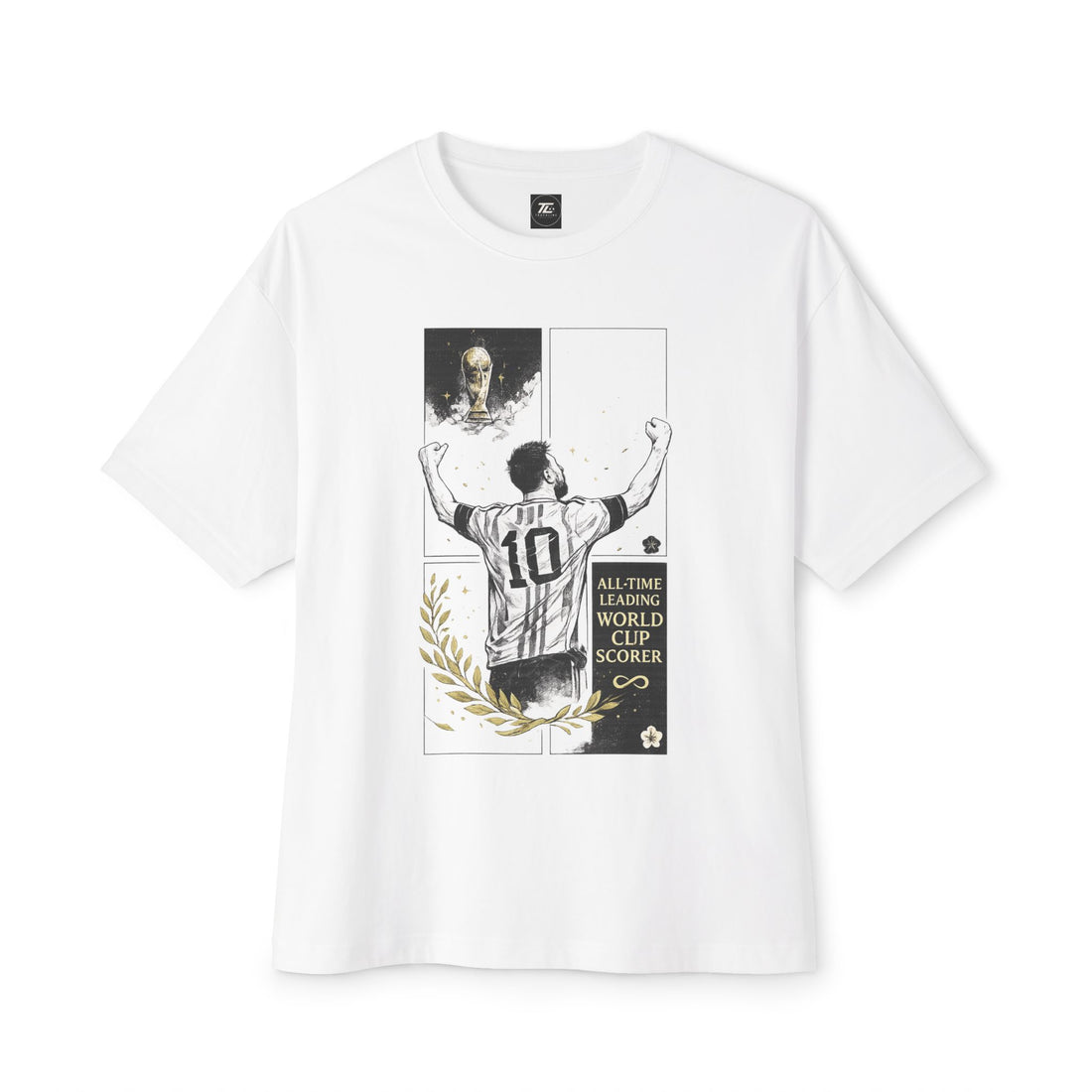 History Maker Champions Tee: 'La Pulga' Football Fan Shirt