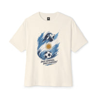 Vintage Tapestry Champions Tee: 'Vamos Argentina' Football Fan Shirt