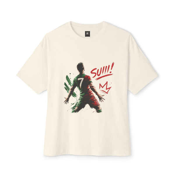 Vintage Tapestry Champions Tee: 'SUIIIII' Football Fan Shirt