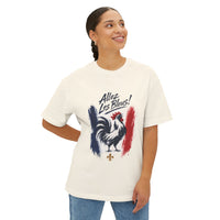 Vintage Tapestry Champions Tee: 'Allez Les Bleus!' Football Fan Shirt