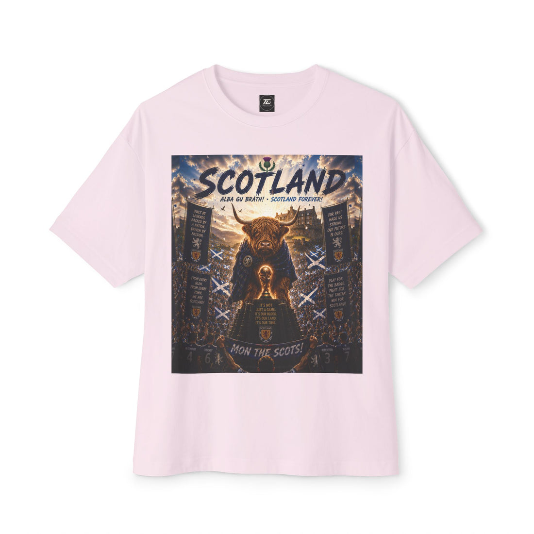World Cup Champions Tee: 'Mon the Scots' Football Fan Shirt