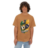 Vintage Tapestry Champions Tee: 'BRAZIIIIL' Football Fan Shirt