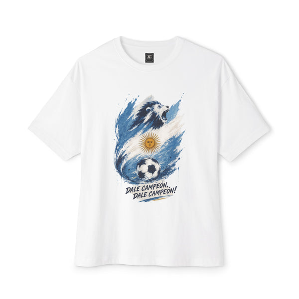 Vintage Tapestry Champions Tee: 'Vamos Argentina' Football Fan Shirt