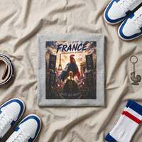 World Cup Champions Tee: 'Allez Les Bleus' Football Fan Shirt